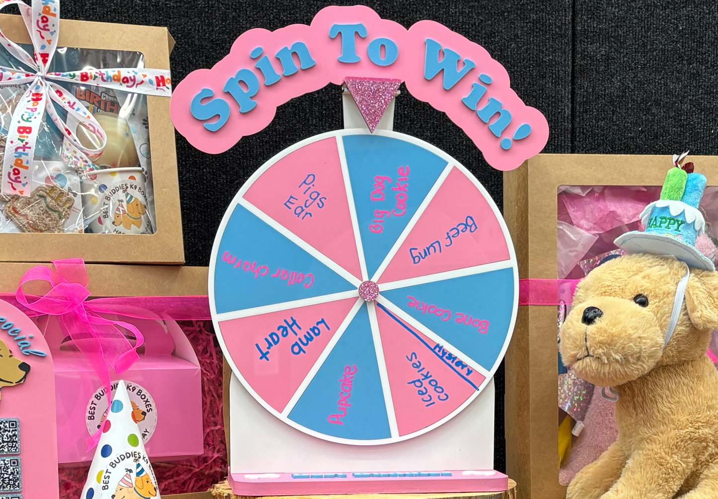 Spinning Prize Wheel