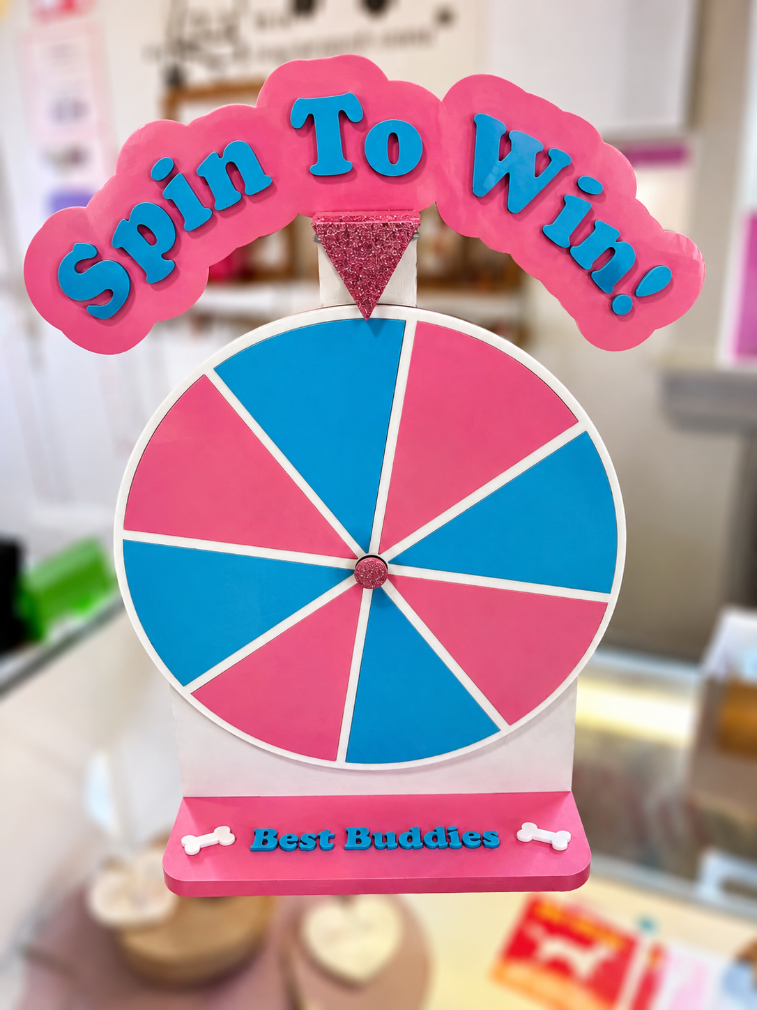 Spinning Prize Wheel