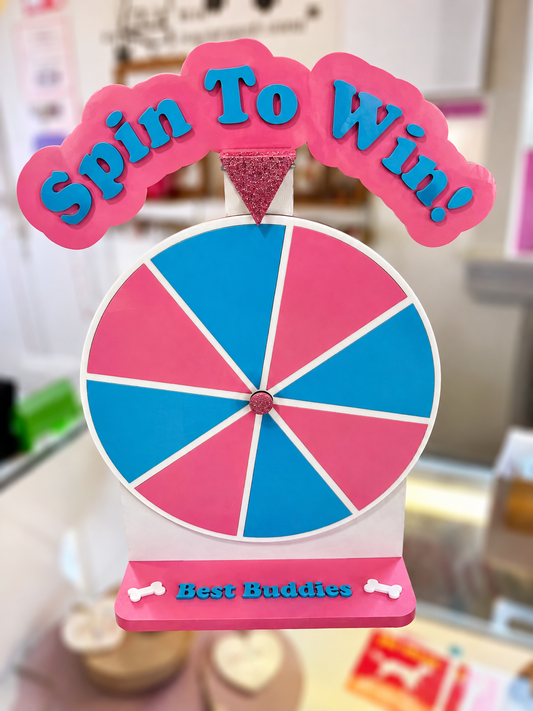 Spinning Prize Wheel